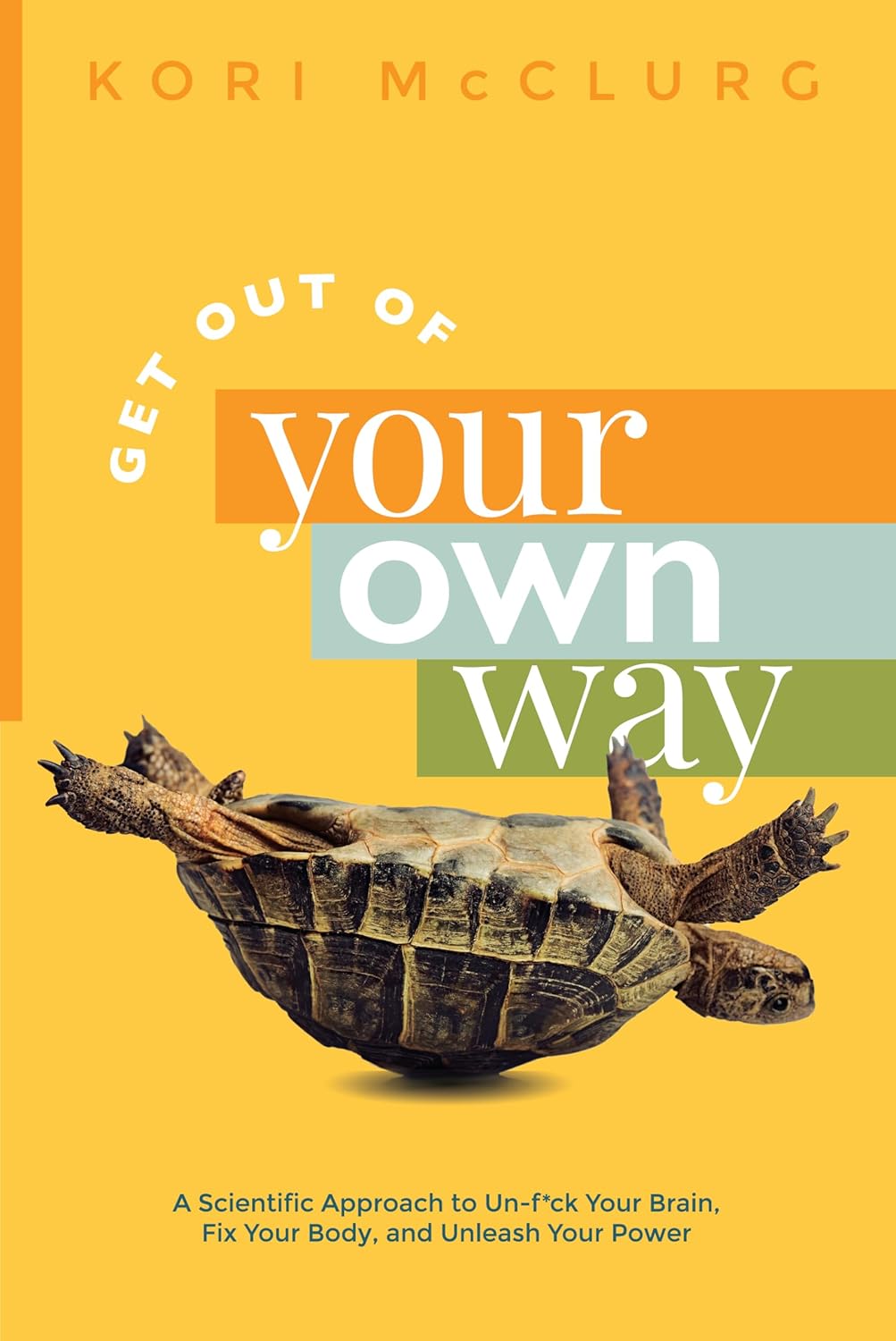 Featured Post: Get Out of Your Own Way: A Scientific Approach to Un-f*ck Your Brain, Fix Your Body, and Unleash Your Power by Kori McClurg